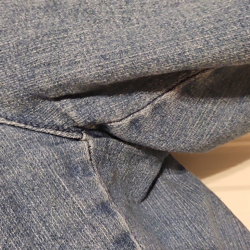 Vintage Light Blue Denimn Jean Shorts White Stag - Picture 3 of 10